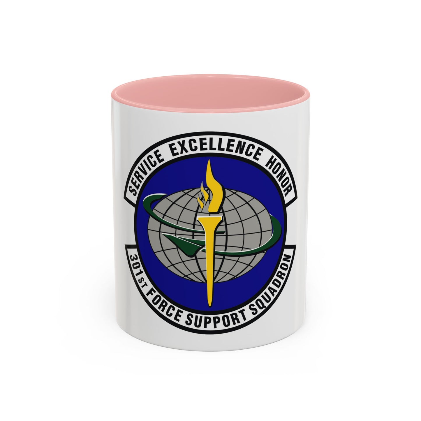 301st Force Support Squadron (U.S. Air Force) Accent Coffee Mug