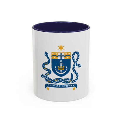 Coat of Arms Sydney Australia - Accent Coffee Mug