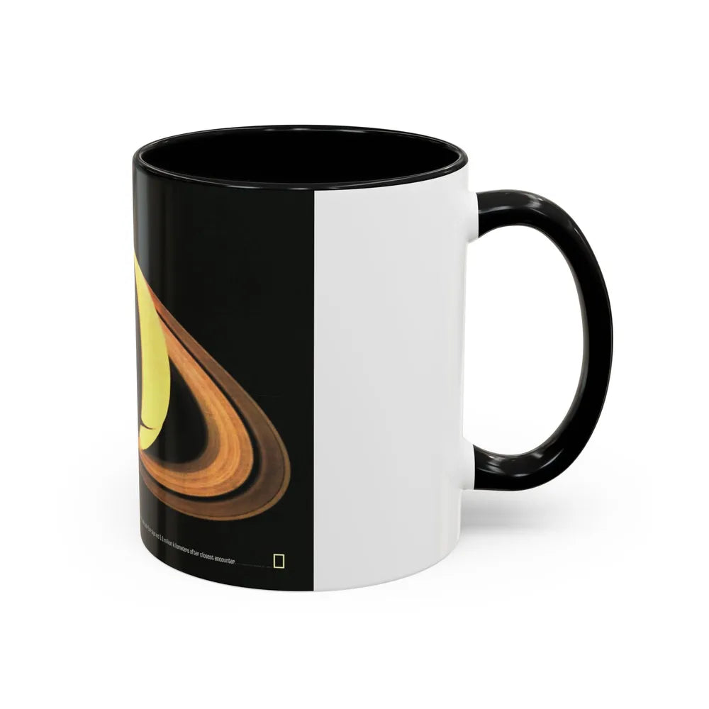 Space - Saturn (1981) (Map) Accent Coffee Mug-Go Mug Yourself