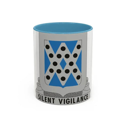 524 Military Intelligence Battalion (U.S. Army) Accent Coffee Mug 11oz Light Blue - Go Mug Yourself