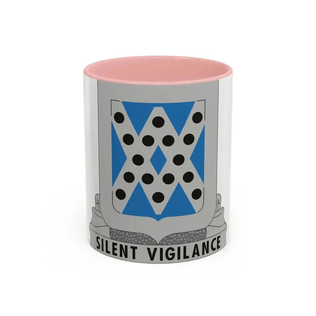 524 Military Intelligence Battalion (U.S. Army) Accent Coffee Mug 11oz Pink - Go Mug Yourself