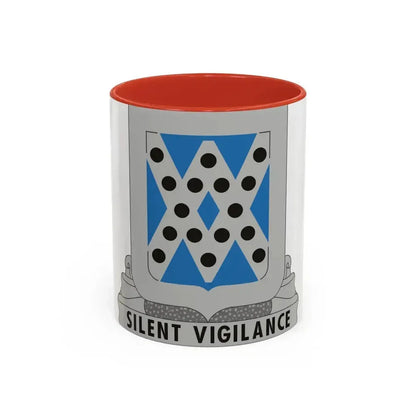 524 Military Intelligence Battalion (U.S. Army) Accent Coffee Mug 11oz Red - Go Mug Yourself