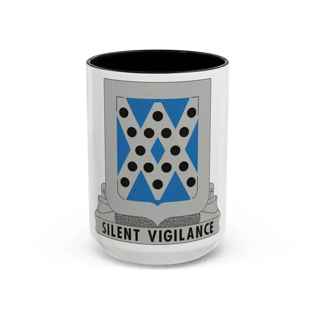 524 Military Intelligence Battalion (U.S. Army) Accent Coffee Mug 15oz Black - Go Mug Yourself