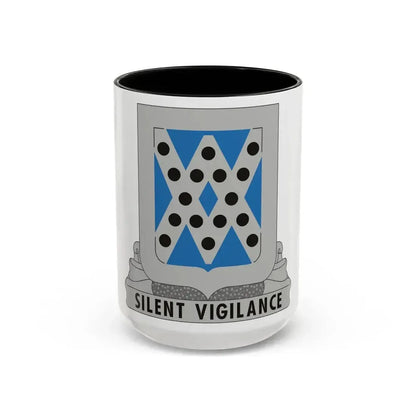 524 Military Intelligence Battalion (U.S. Army) Accent Coffee Mug 15oz Black - Go Mug Yourself