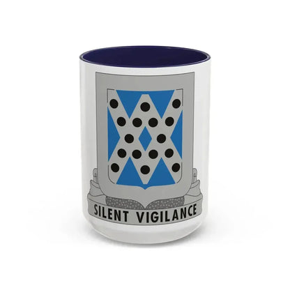 524 Military Intelligence Battalion (U.S. Army) Accent Coffee Mug 15oz Navy - Go Mug Yourself