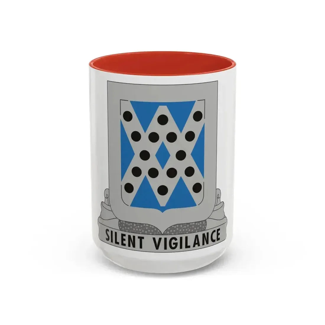524 Military Intelligence Battalion (U.S. Army) Accent Coffee Mug 15oz Red - Go Mug Yourself