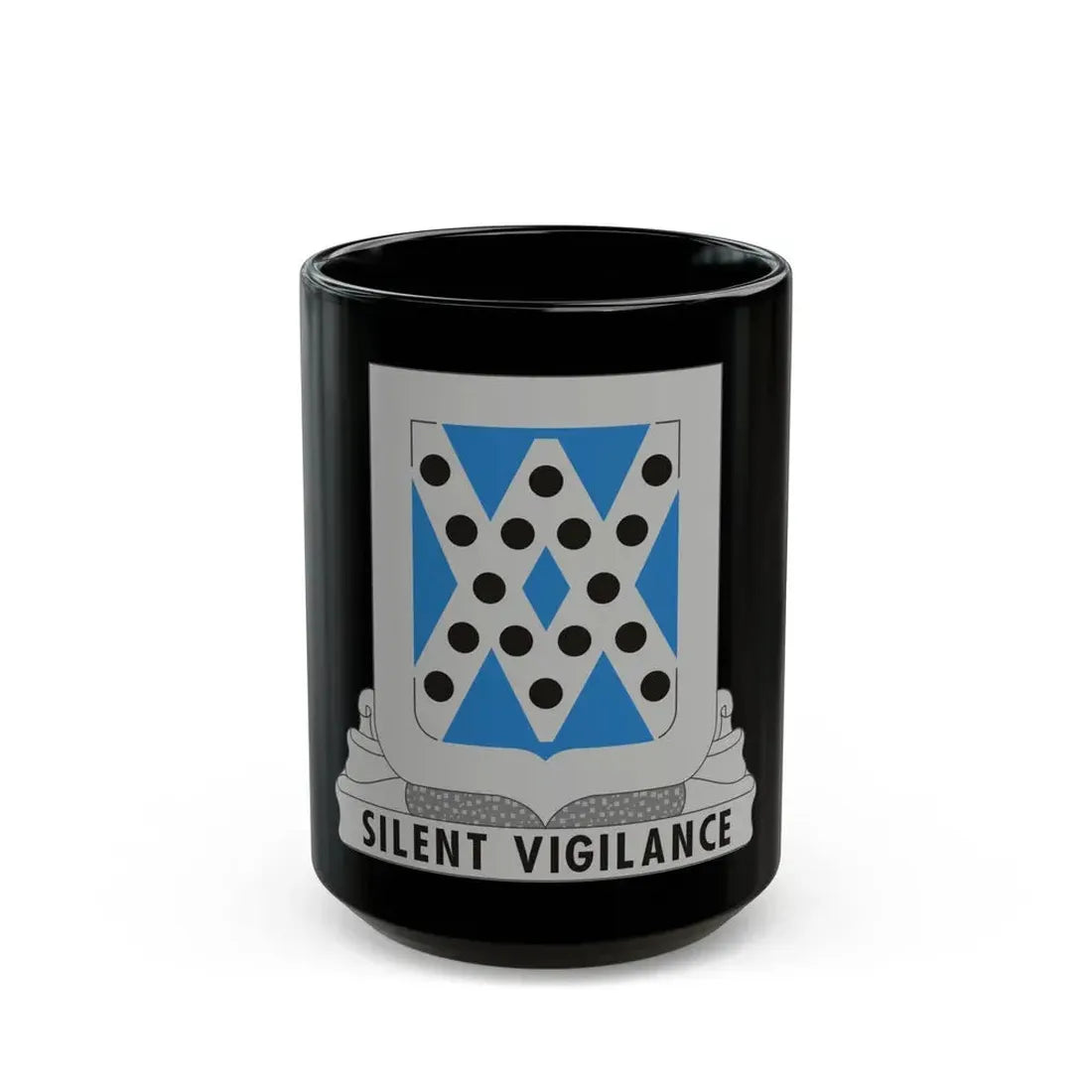 524 Military Intelligence Battalion (U.S. Army) Black Coffee Mug 15oz - Go Mug Yourself