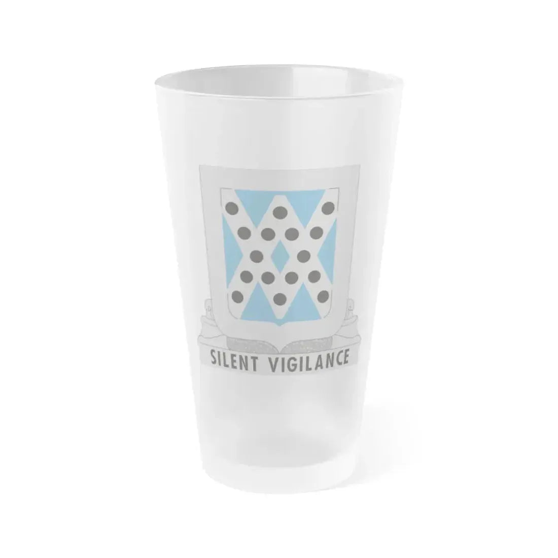 524 Military Intelligence Battalion (U.S. Army) Frosted Pint Glass 16oz Default Title - Go Mug Yourself
