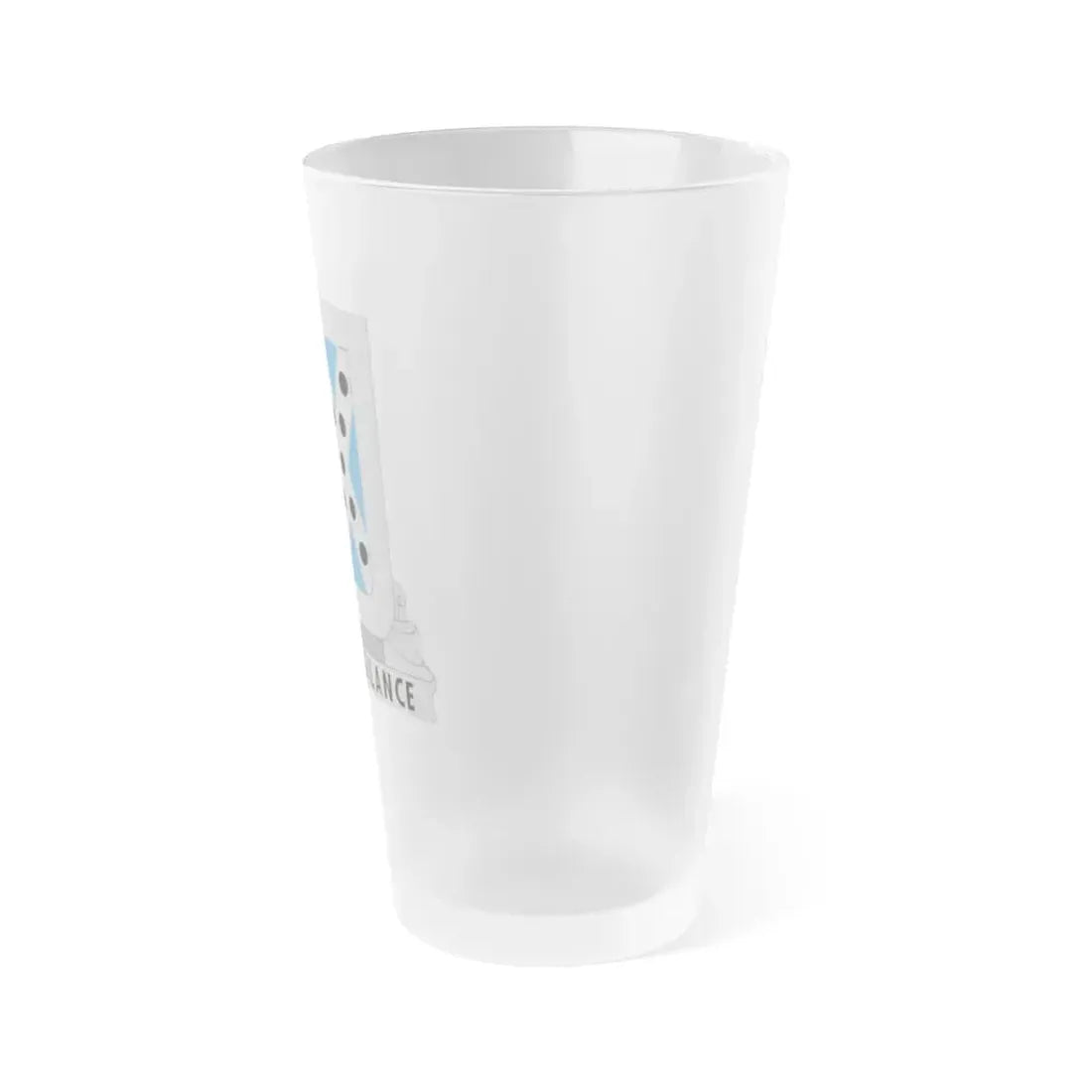 524 Military Intelligence Battalion (U.S. Army) Frosted Pint Glass 16oz - Go Mug Yourself