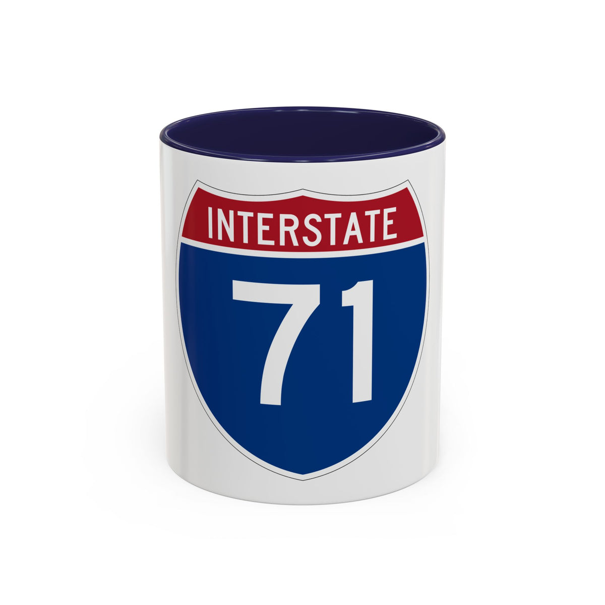 Interstate 71 (U.S. Highways) Accent Coffee Mug