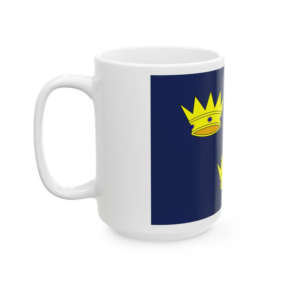 Flag of Munster Ireland - White Coffee Mug-Go Mug Yourself