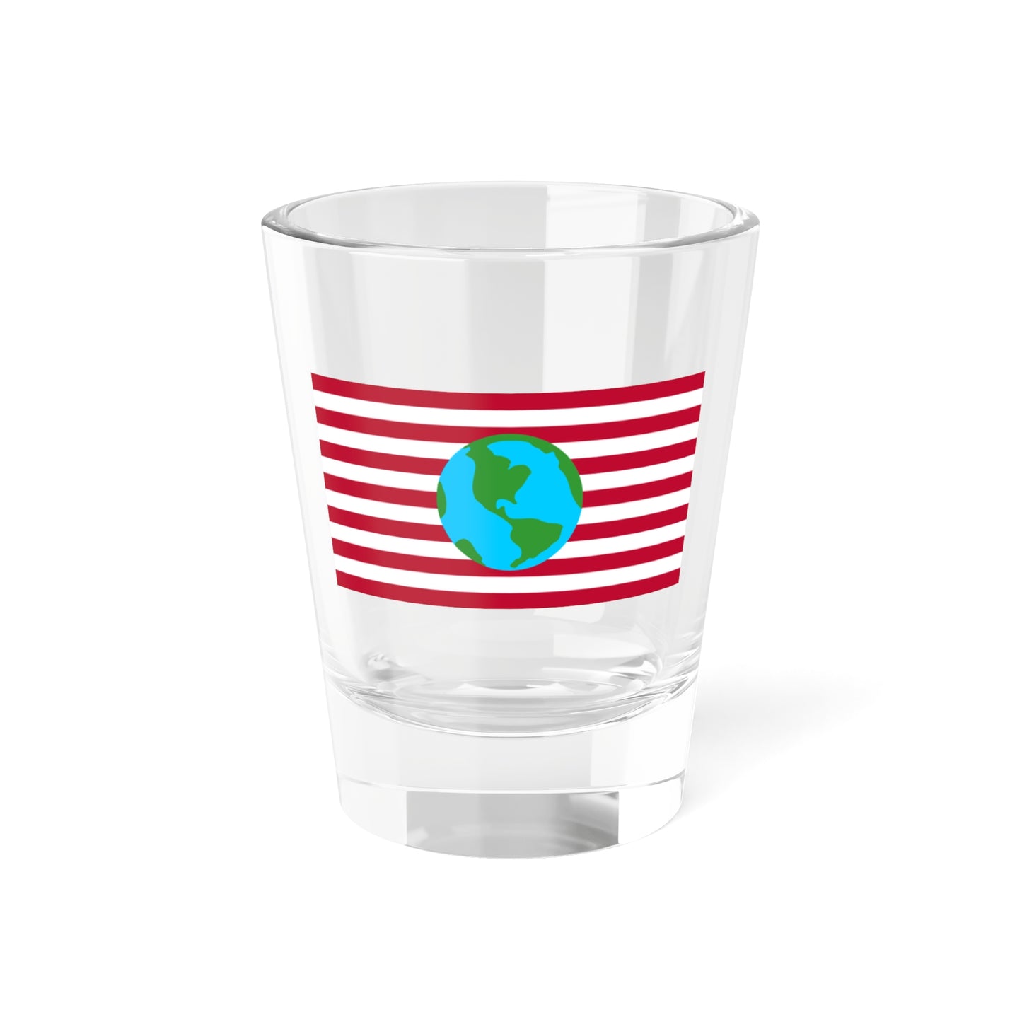 Futurama Earth Flag (United States) Shot Glass 1.5oz