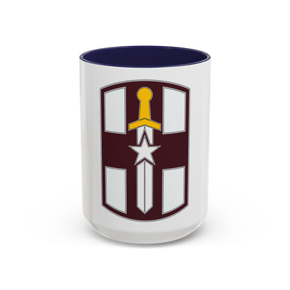 807 Medical Brigade 3 (U.S. Army) Accent Coffee Mug