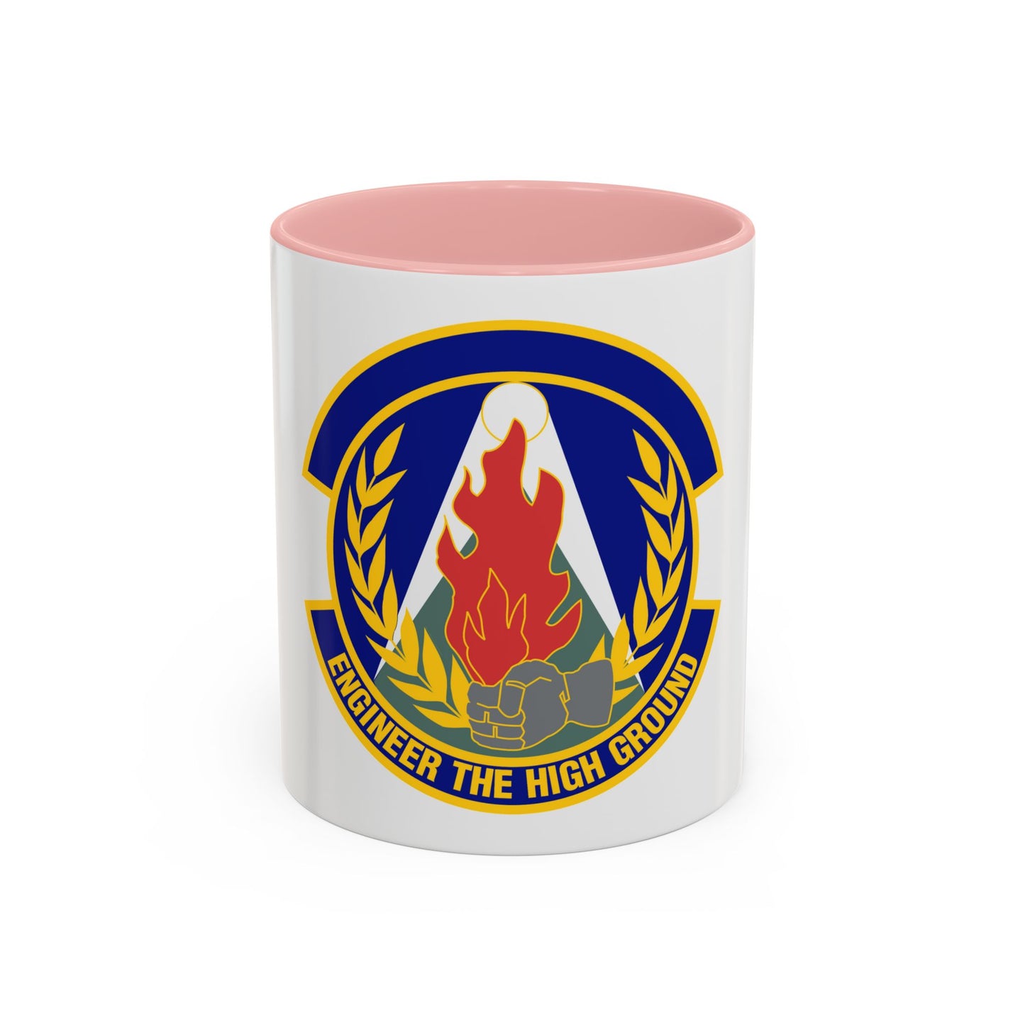 50th Civil Engineer Squadron (U.S. Air Force) Accent Coffee Mug