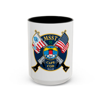 USCG MSST Cape Cod (U.S. Coast Guard) Accent Coffee Mug