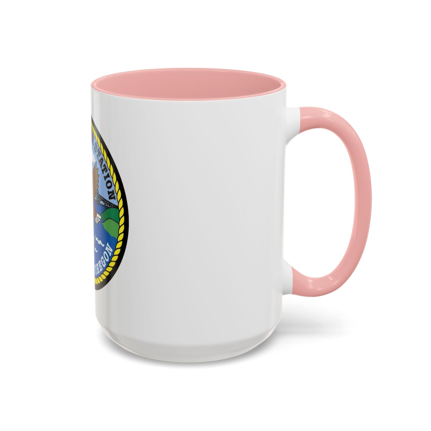 USCG Group Air Station North Bend (U.S. Coast Guard) Accent Coffee Mug