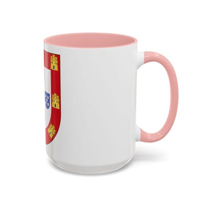 Royal Arms of Portugal - Accent Coffee Mug