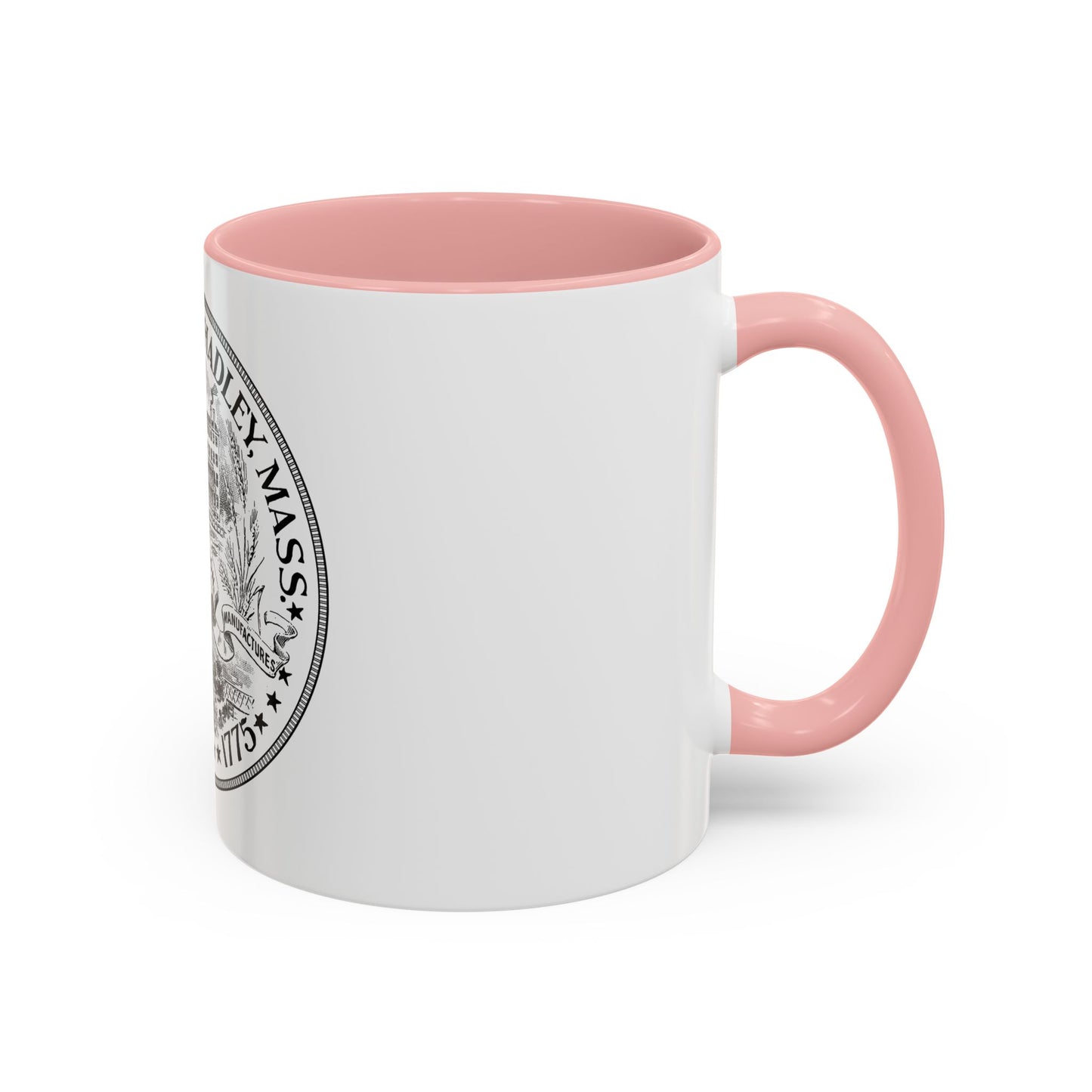 Seal of South Hadley Massachusetts - Accent Coffee Mug