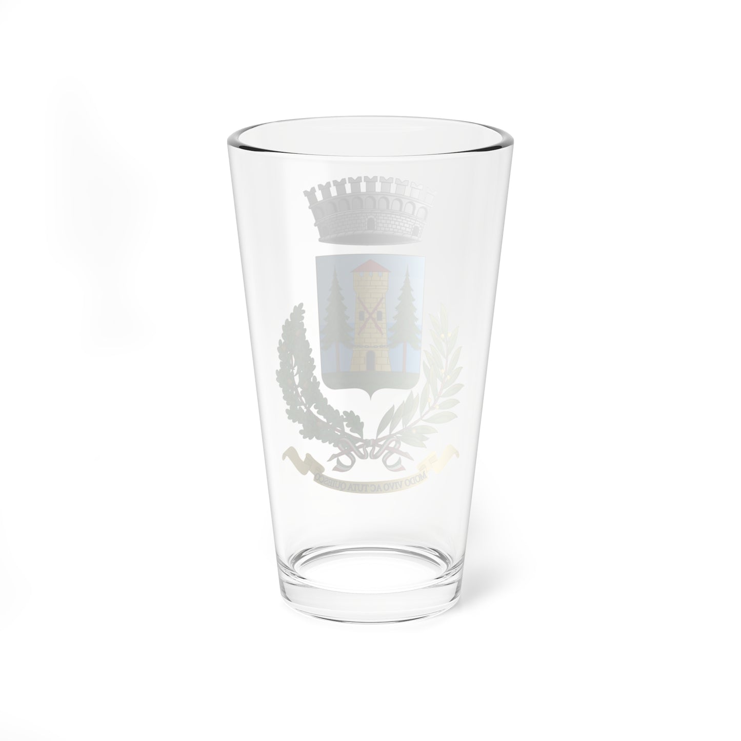 Cortina dAmpezzo-Stemma (Italy) (Coat of Arms) Pint Glass 16oz