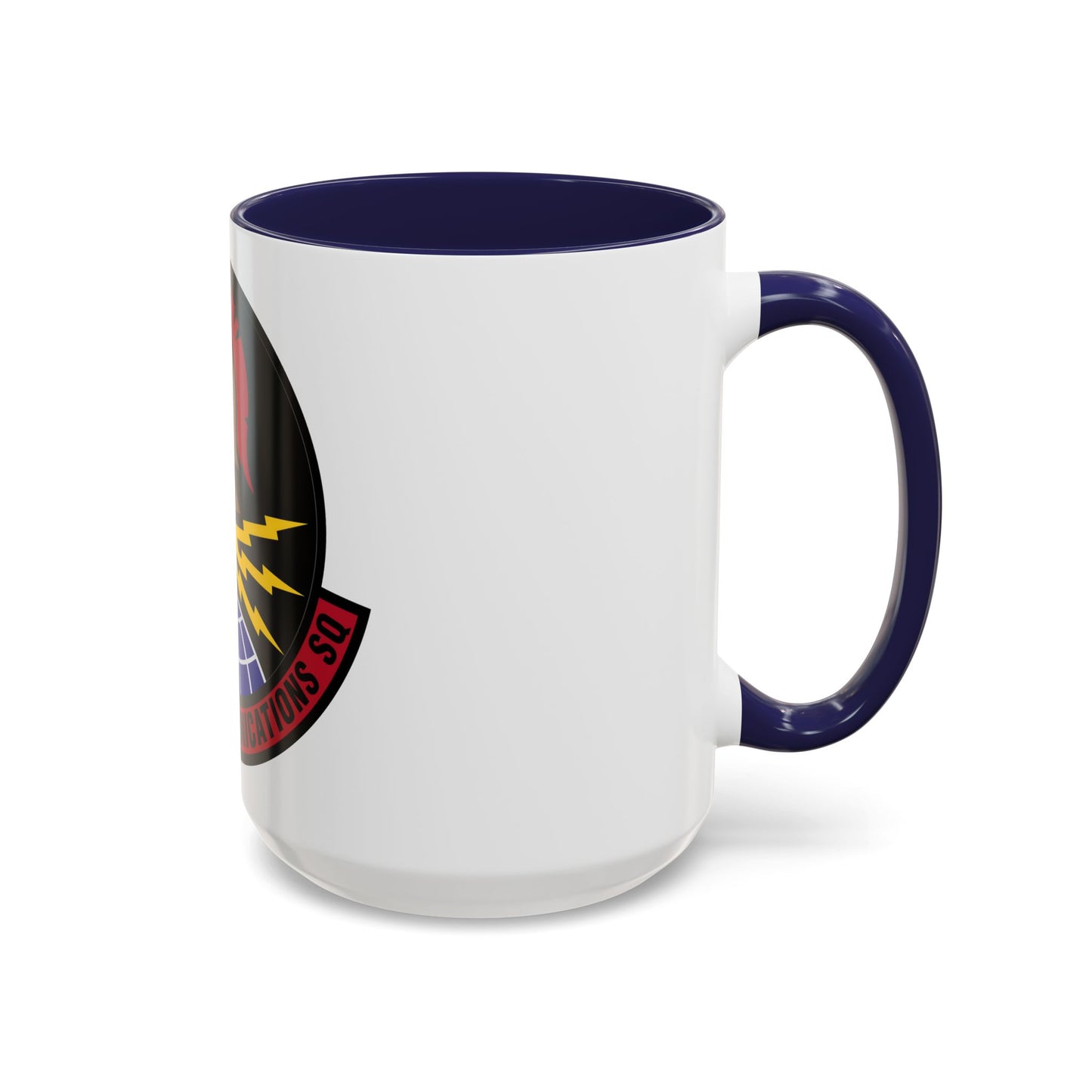 618 Air Communications Squadron AMC (U.S. Air Force) Accent Coffee Mug