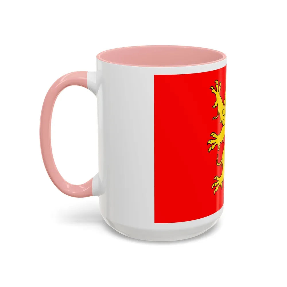 Flag of Aveyron France - Accent Coffee Mug-Go Mug Yourself