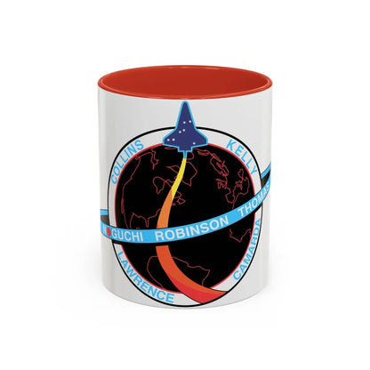 STS 114 (NASA) Accent Coffee Mug-11oz-Red-Go Mug Yourself