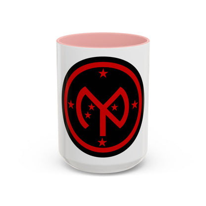 27th Infantry Division SSI (U.S. Army) Accent Coffee Mug