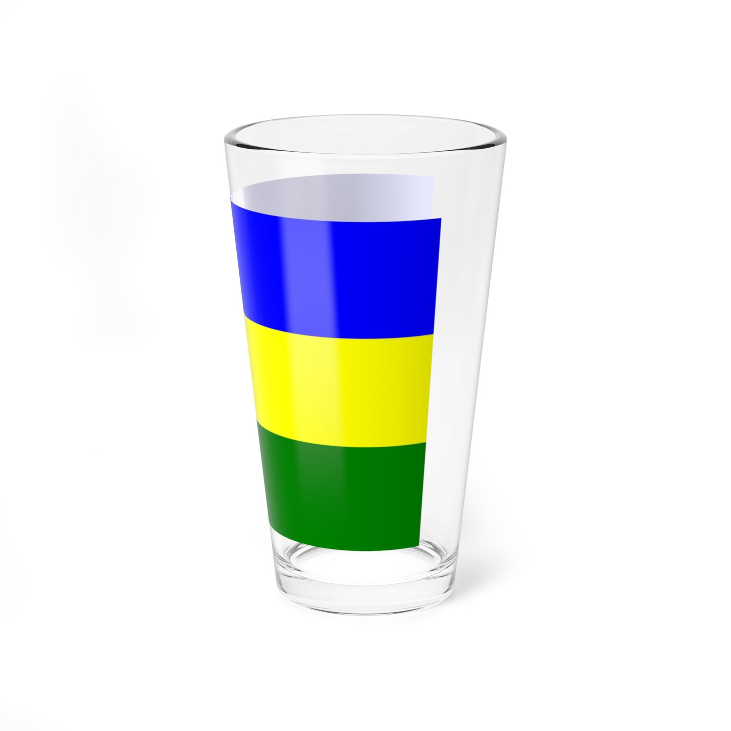 Flag of Bray-Dunes (France) Pint Glass 16oz