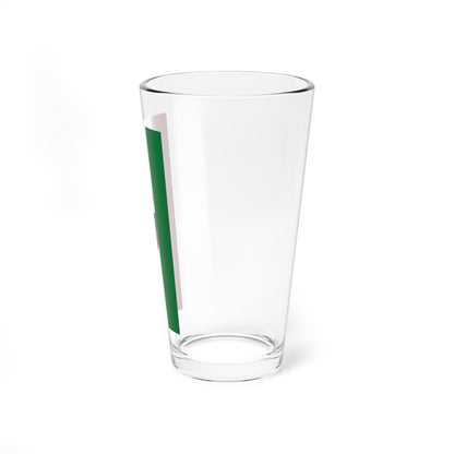 Flag of Sarok (Hungary) Pint Glass 16oz