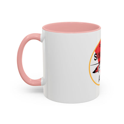 USCG Air Station Sitka (U.S. Coast Guard) Accent Coffee Mug