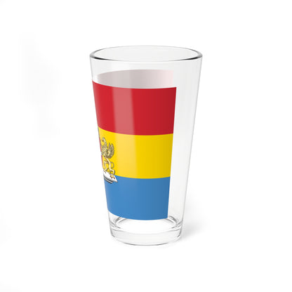 Flag of Budapest 1990-2011 (Hungary) Pint Glass 16oz