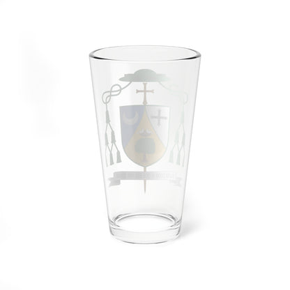 Escudo de Joaquim Carlos Carvalho (Spain) (Coat of Arms) Pint Glass 16oz