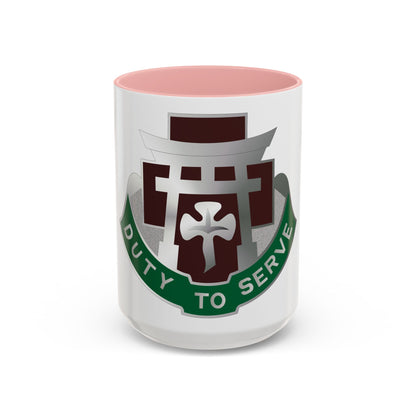 74 Field Hospital (U.S. Army) Accent Coffee Mug