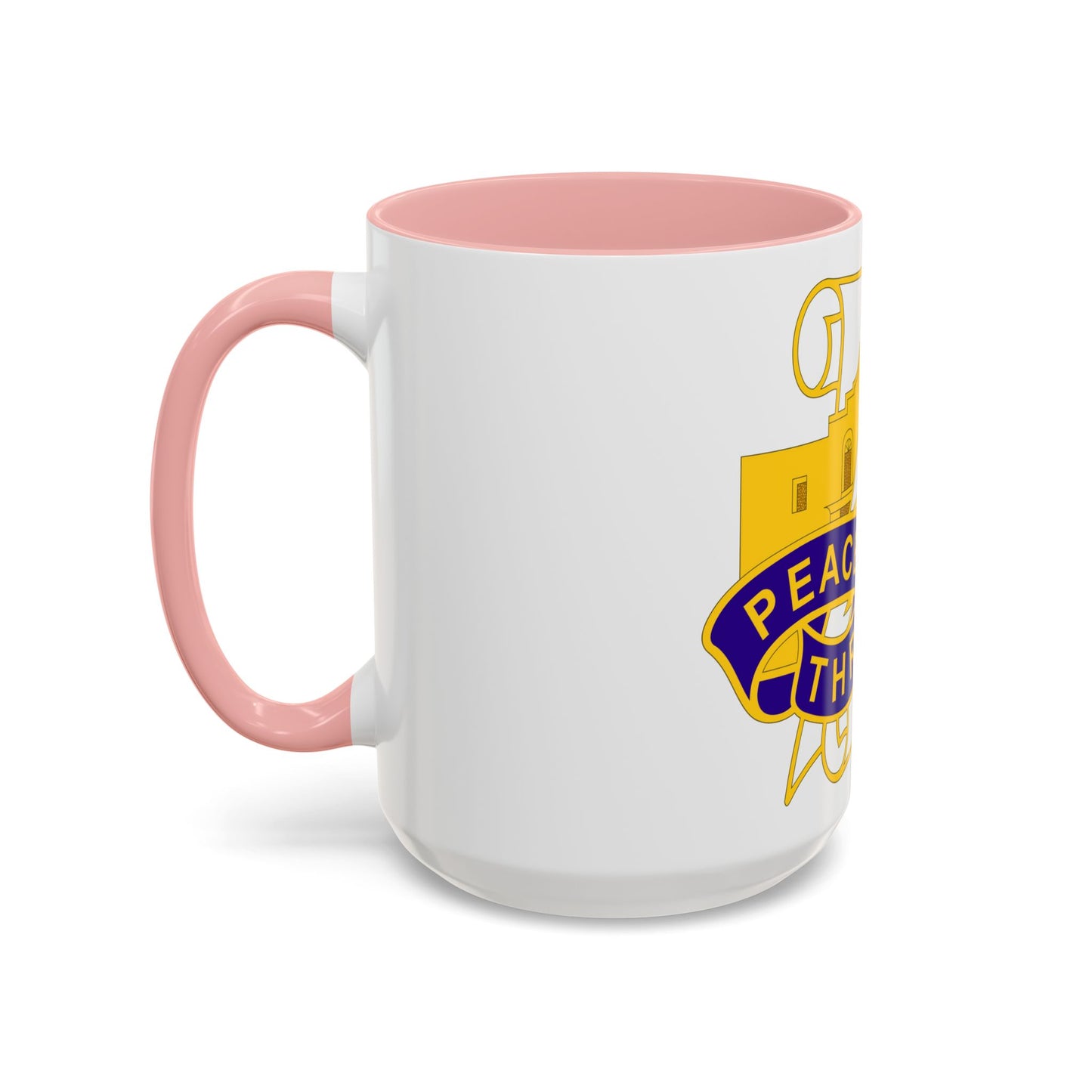 321 Civil Affairs Brigade 2 (U.S. Army) Accent Coffee Mug