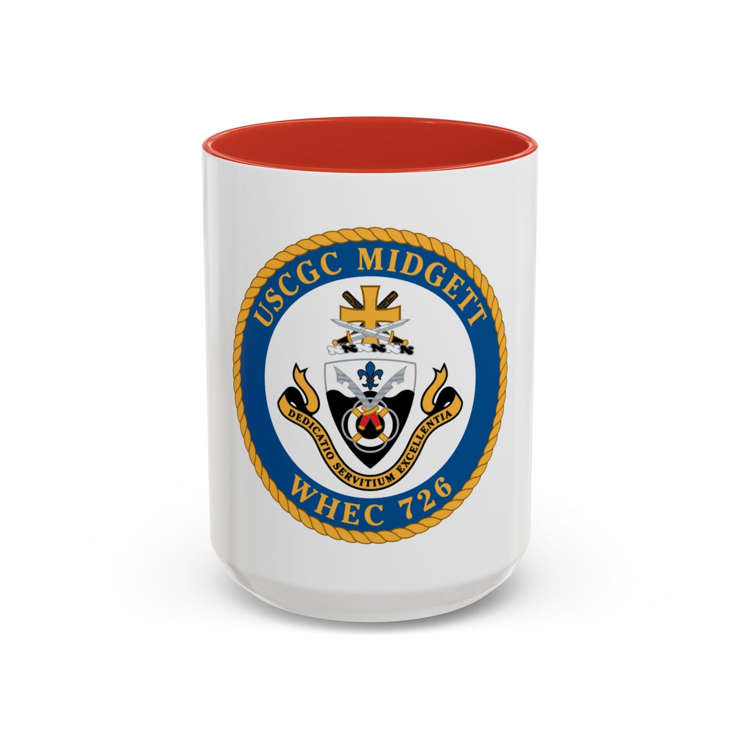 USCG Midgett WHEC 726 (U.S. Coast Guard) Accent Coffee Mug