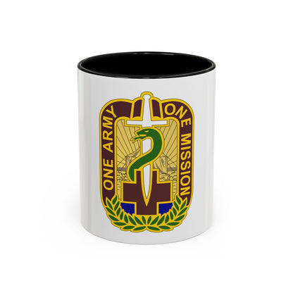 348 Field Hospital (U.S. Army) Accent Coffee Mug