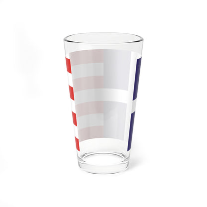 Flag of Gyor 1941 (Hungary) Pint Glass 16oz