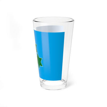 Flag of Mori Hokkaido 1966-2005 (Japan) Pint Glass 16oz