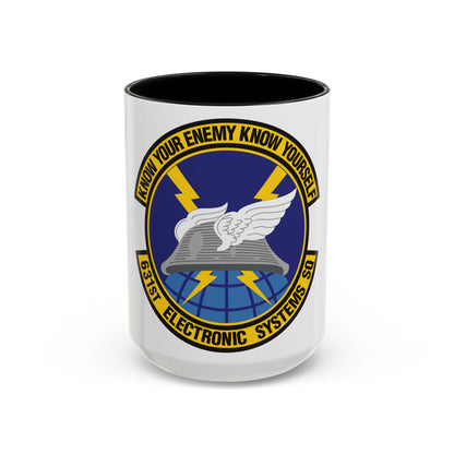 631st Electronic Systems Squadron (U.S. Air Force) Accent Coffee Mug