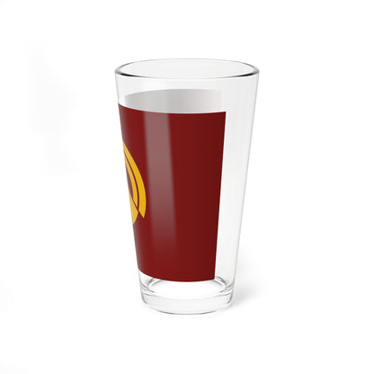Flag of Kikuyo Kumamoto (Japan) Pint Glass 16oz