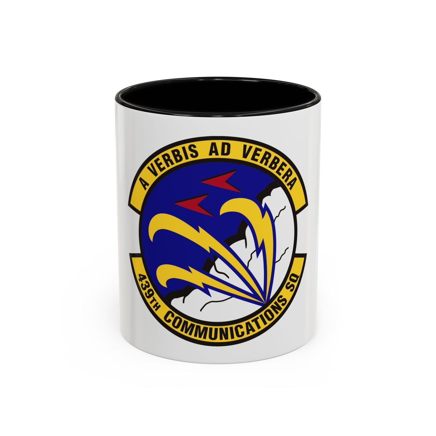 439th Communications Squadron (U.S. Air Force) Accent Coffee Mug