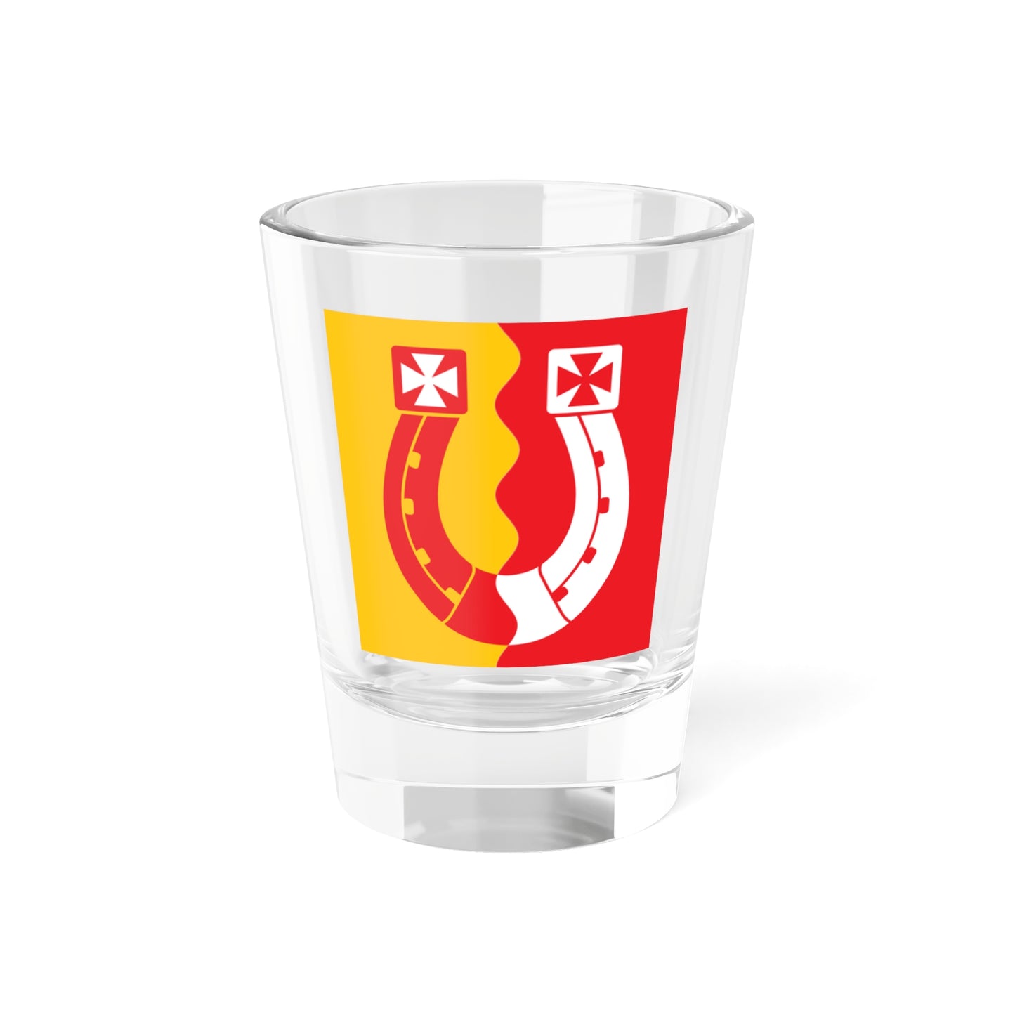 Tori valla lipp (Estonia) Shot Glass 1.5oz