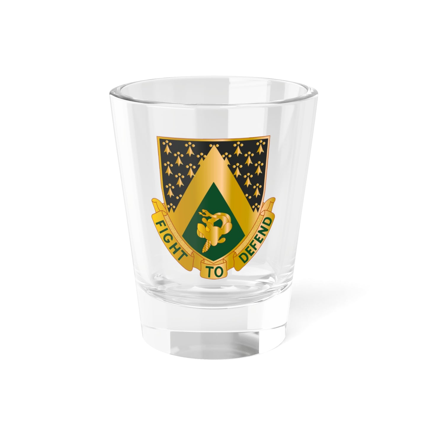 240 Cavalry Regiment (U.S. Army) Shot Glass 1.5oz