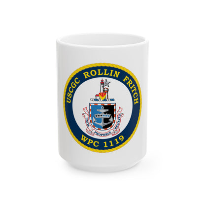 USCGC Rollin Fritch WPC 1119 (U.S. Coast Guard) White Coffee Mug