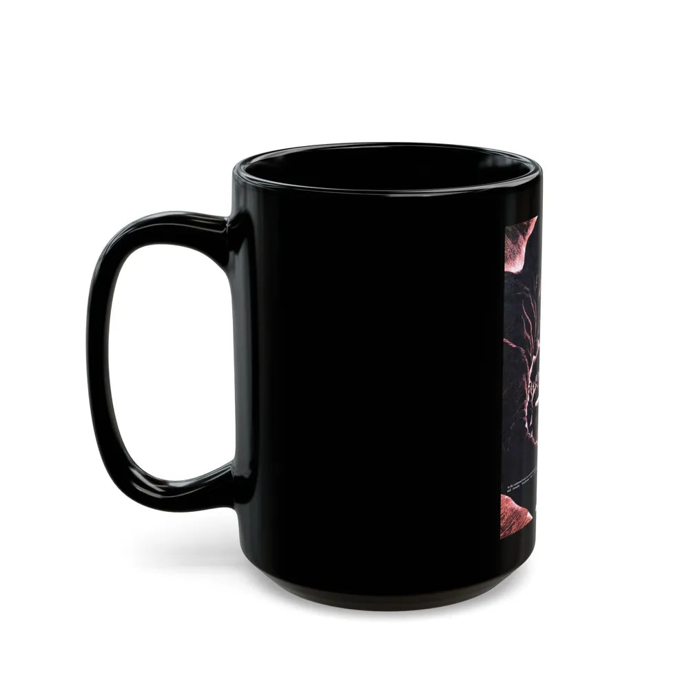 Death by A. C., Cavalier, May 1953 - Black Coffee Mug-Go Mug Yourself