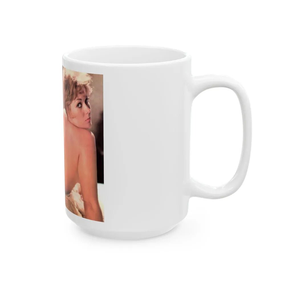 Kim Novak #253 (Vintage Female Icon) White Coffee Mug-Go Mug Yourself