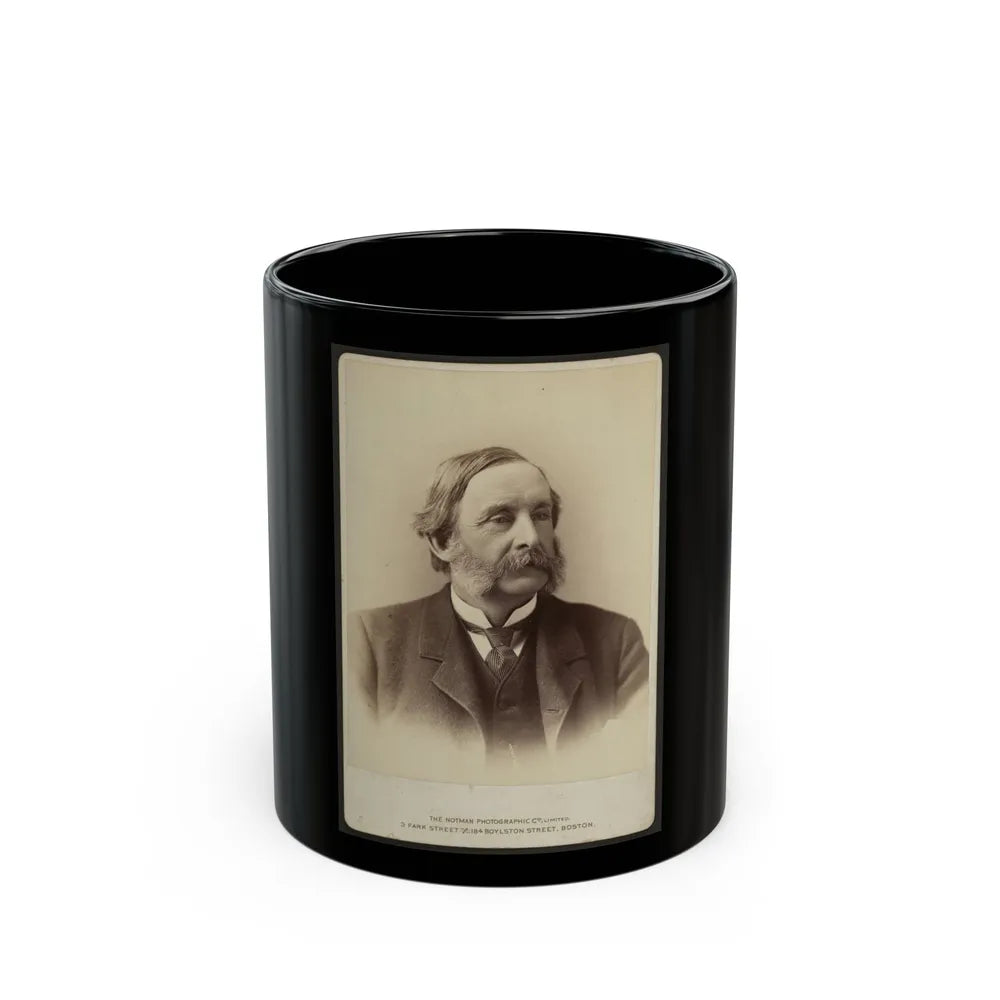 Col. T. W. Higginson, Commander Of The 1st Sc Volunteers (The First African American Regiment) (U.S. Civil War) Black Coffee Mug-11oz-Go Mug Yourself