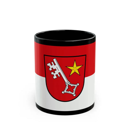 Flag of Worms Germany - Black Coffee Mug-11oz-Go Mug Yourself