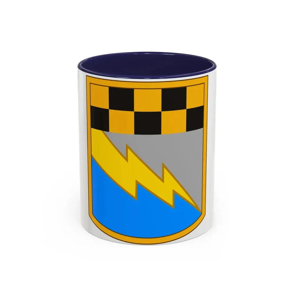 525th Expeditionary Military Intelligence Brigade (U.S. Army) Accent Coffee Mug 11oz Navy - Go Mug Yourself