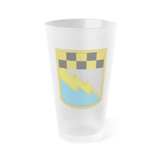 525th Expeditionary Military Intelligence Brigade (U.S. Army) Frosted Pint Glass 16oz Default Title - Go Mug Yourself